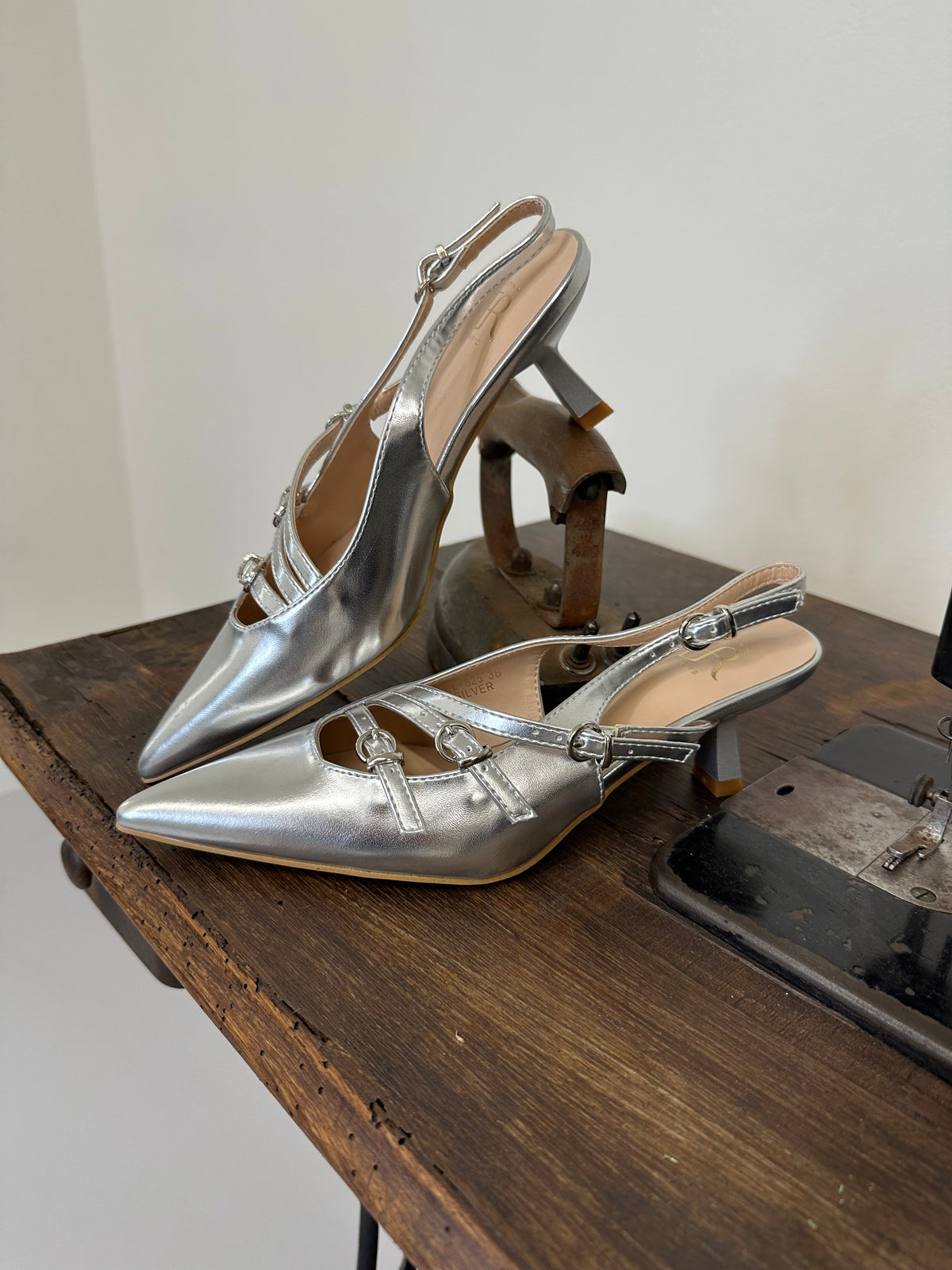 Slingback Silver