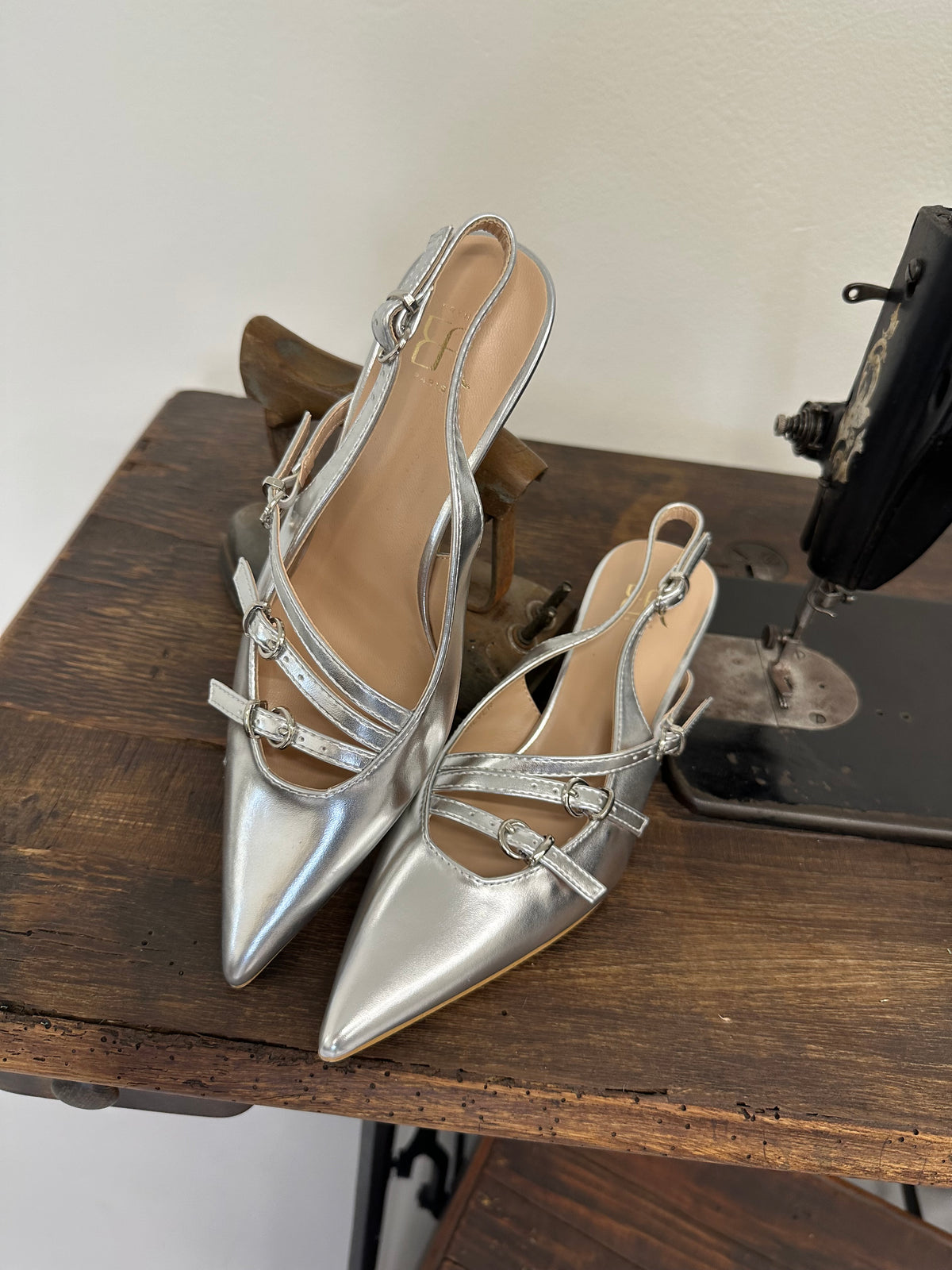 Slingback Silver