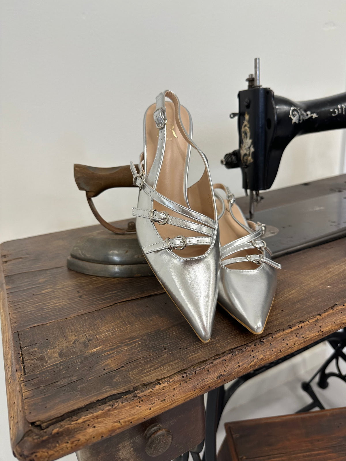 Slingback Silver