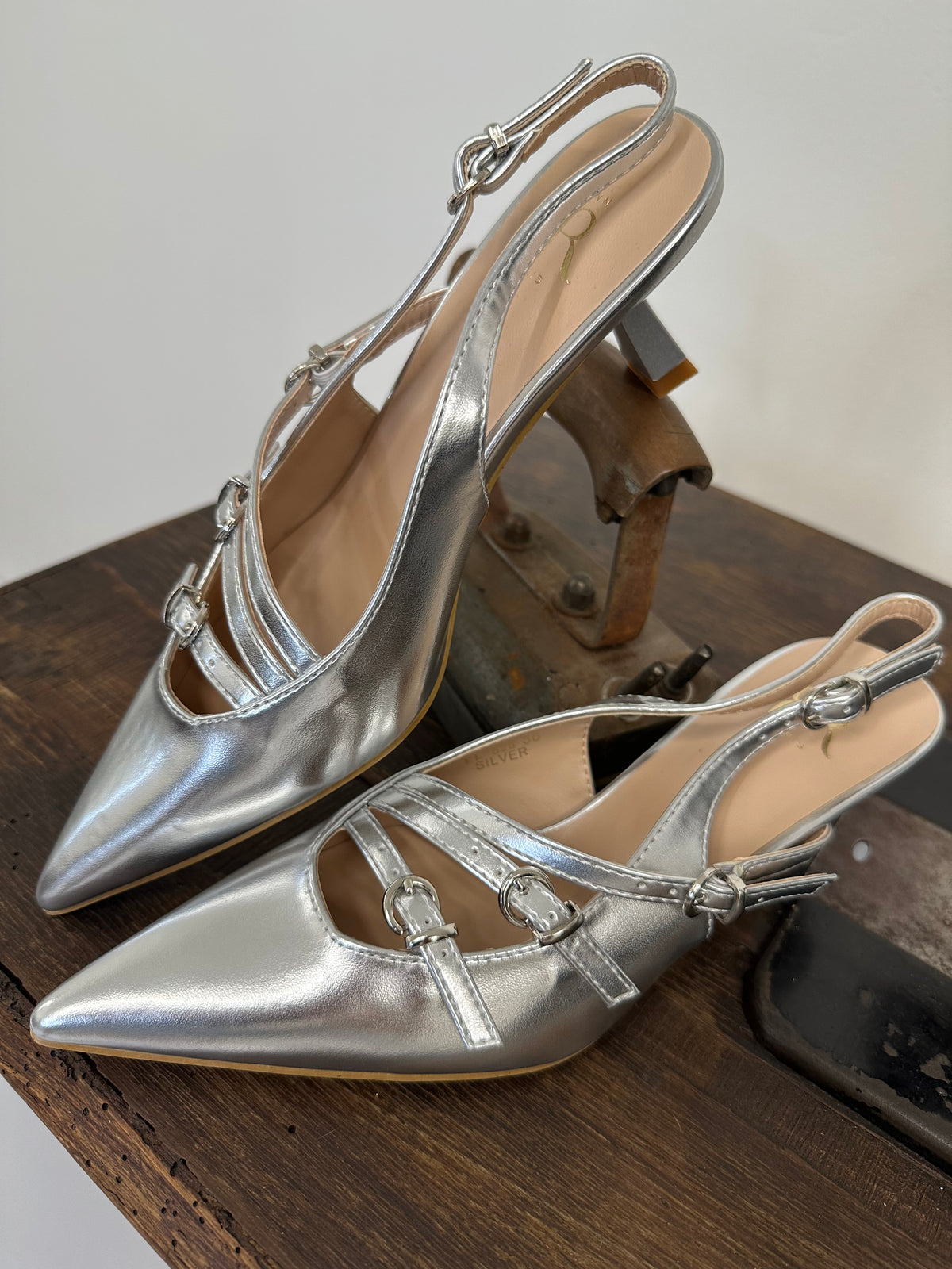Slingback Silver