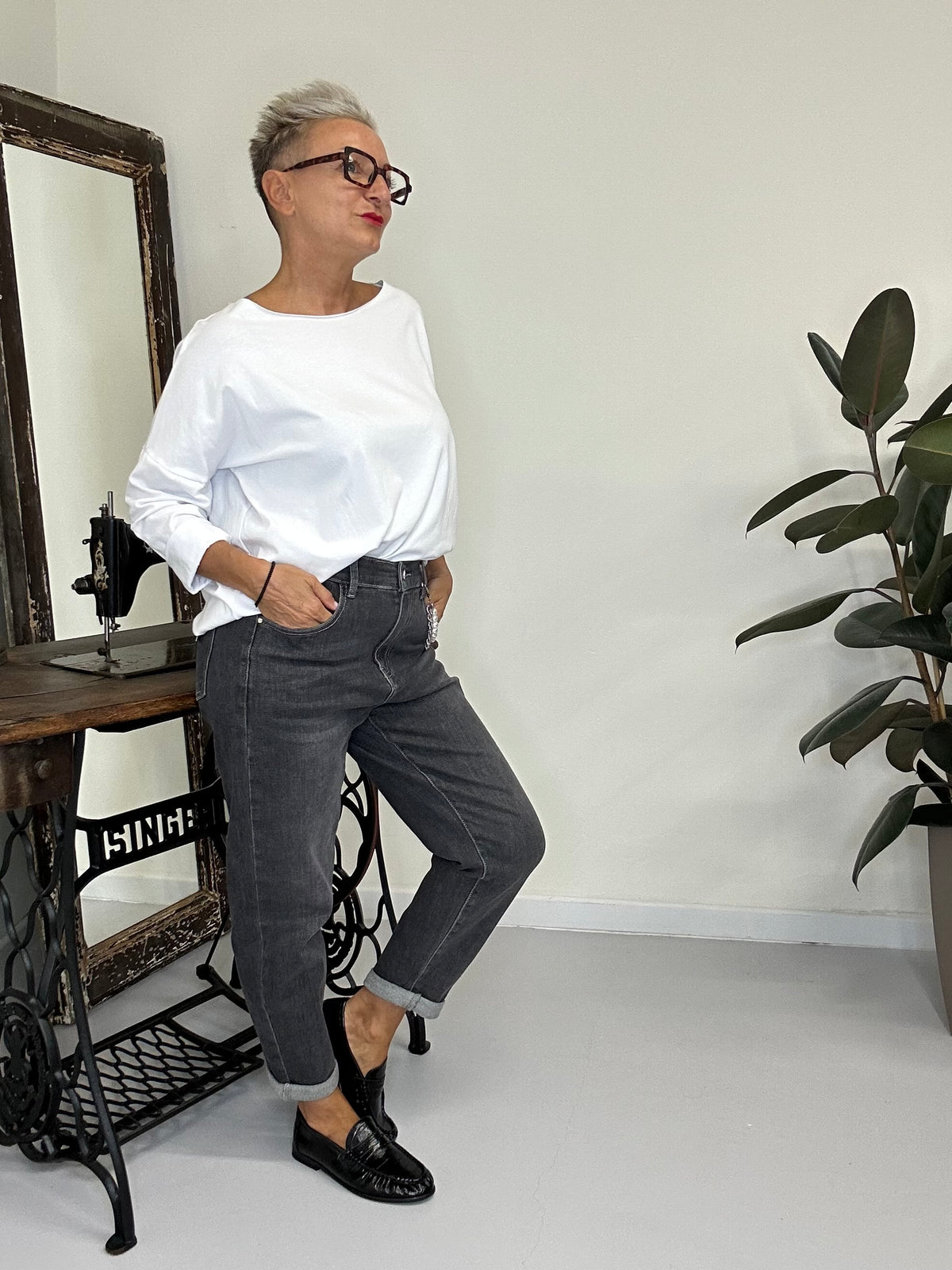 Jeans Pedro Grigio